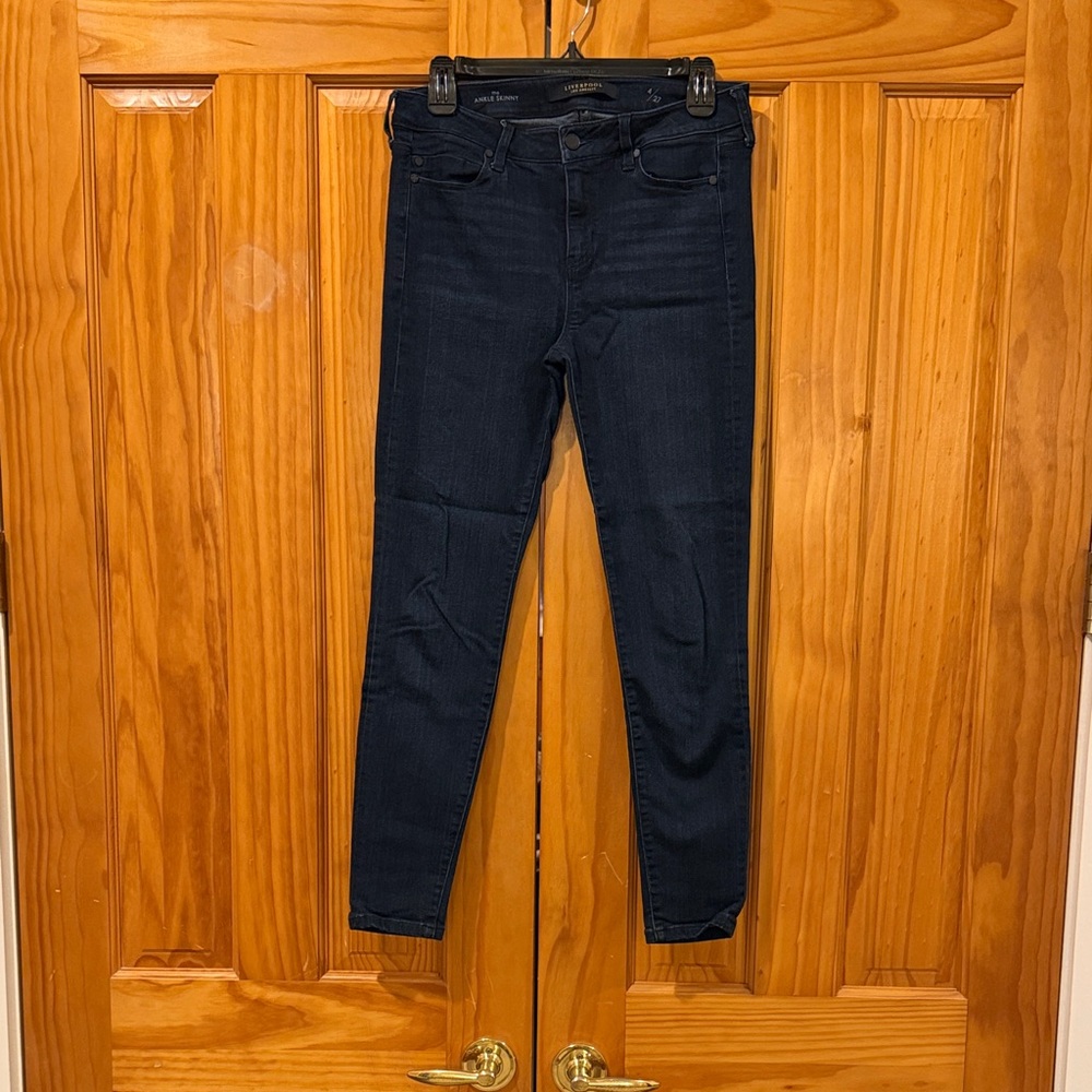 Liverpool Dark Indigo Women's Skinny Jeans